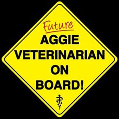 Decal - Future Aggie Veterinarian On Board